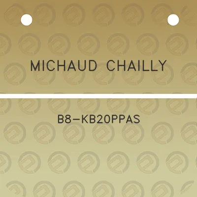 michaud-chailly-b8-kb20ppas