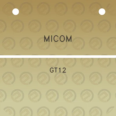 micom-gt12