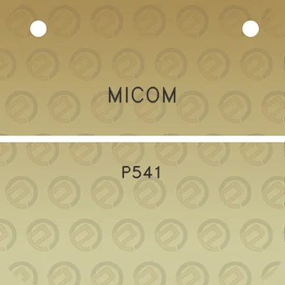 micom-p541