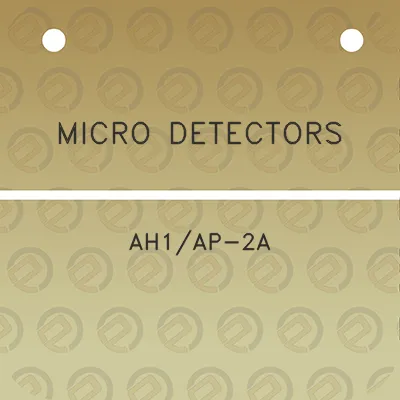 micro-detectors-ah1ap-2a