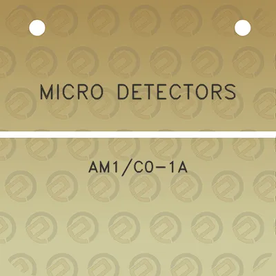 micro-detectors-am1c0-1a