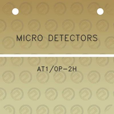 micro-detectors-at10p-2h