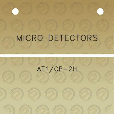 micro-detectors-at1cp-2h