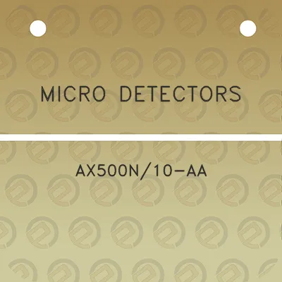 micro-detectors-ax500n10-aa