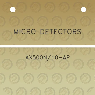 micro-detectors-ax500n10-ap