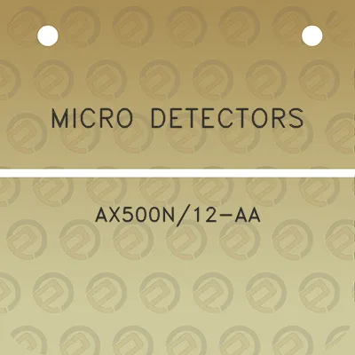 micro-detectors-ax500n12-aa