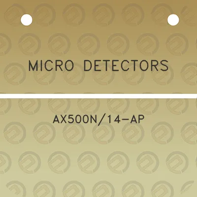 micro-detectors-ax500n14-ap