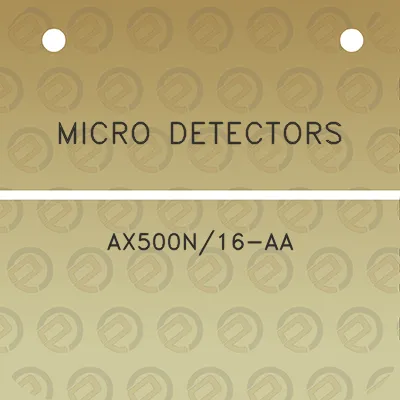 micro-detectors-ax500n16-aa