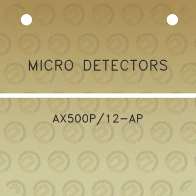 micro-detectors-ax500p12-ap