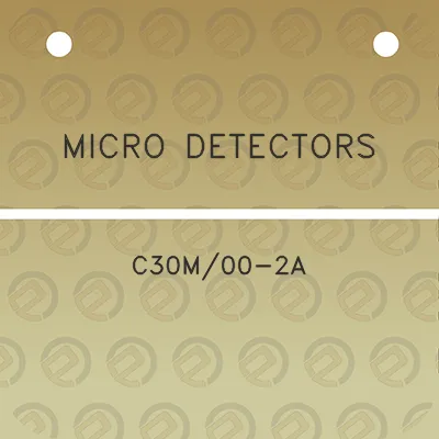 micro-detectors-c30m00-2a