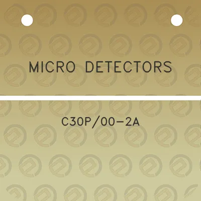 micro-detectors-c30p00-2a