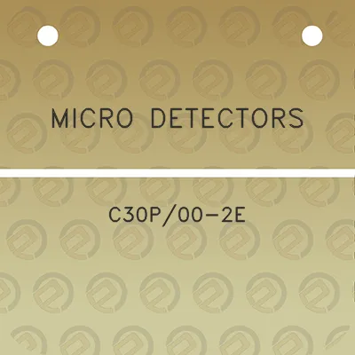 micro-detectors-c30p00-2e