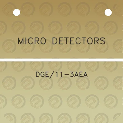 micro-detectors-dge11-3aea