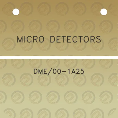 micro-detectors-dme00-1a25