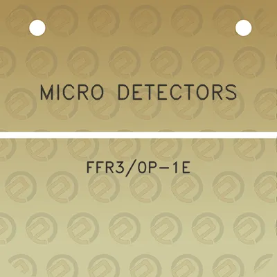 micro-detectors-ffr30p-1e