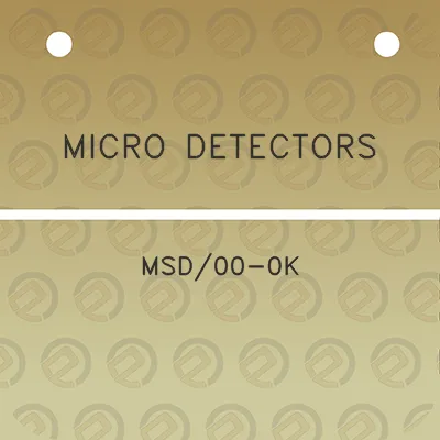 micro-detectors-msd00-0k