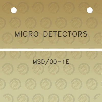 micro-detectors-msd00-1e