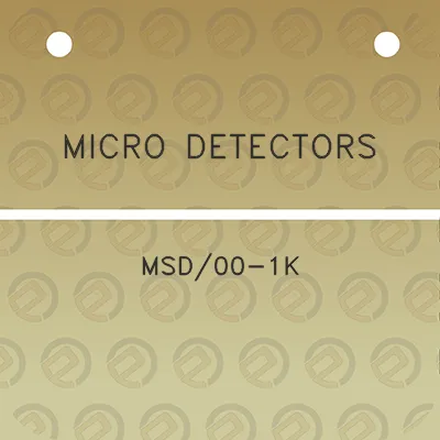 micro-detectors-msd00-1k