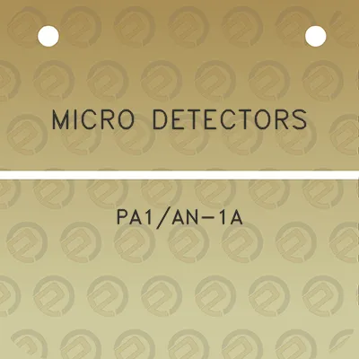 micro-detectors-pa1an-1a