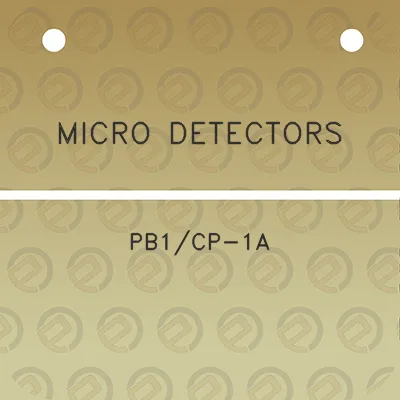 micro-detectors-pb1cp-1a