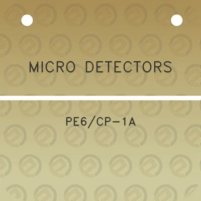 micro-detectors-pe6cp-1a