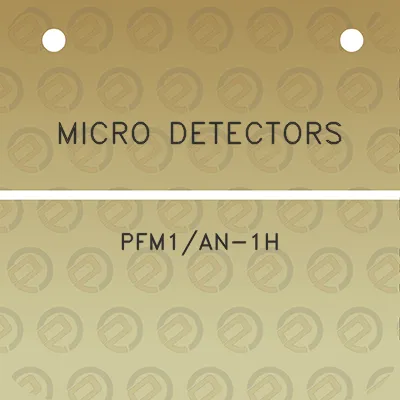 micro-detectors-pfm1an-1h