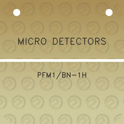 micro-detectors-pfm1bn-1h