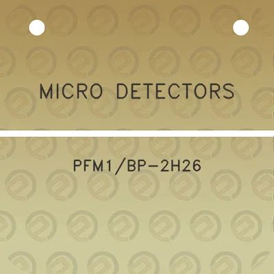 micro-detectors-pfm1bp-2h26