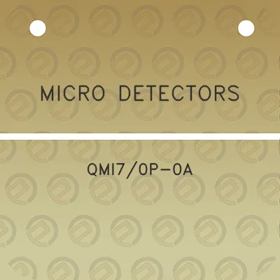 micro-detectors-qmi70p-0a