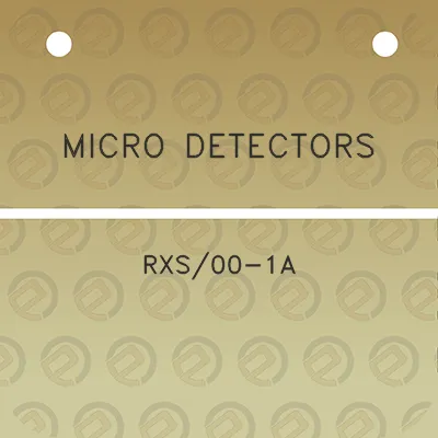 micro-detectors-rxs00-1a