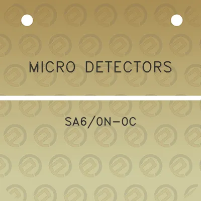 micro-detectors-sa60n-0c