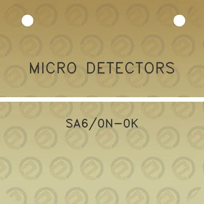 micro-detectors-sa60n-0k