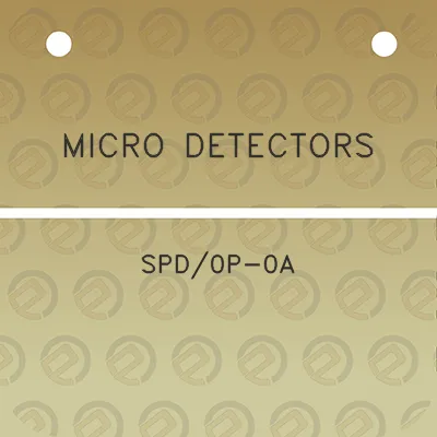 micro-detectors-spd0p-0a