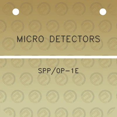 micro-detectors-spp0p-1e