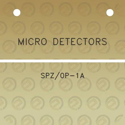 micro-detectors-spz0p-1a