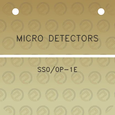 micro-detectors-ss00p-1e