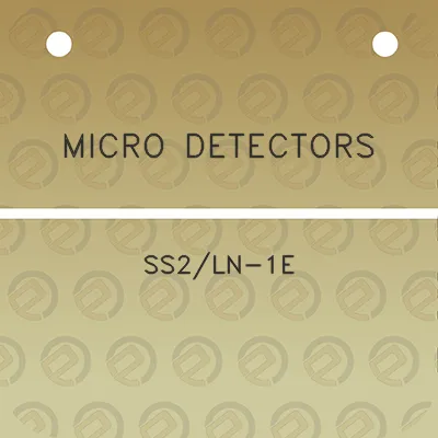 micro-detectors-ss2ln-1e