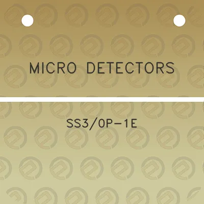 micro-detectors-ss30p-1e