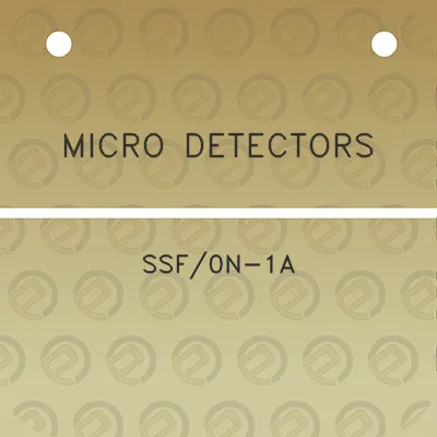 micro-detectors-ssf0n-1a