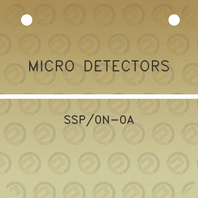 micro-detectors-ssp0n-0a