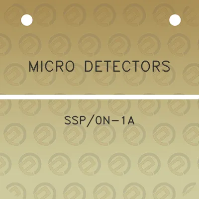 micro-detectors-ssp0n-1a