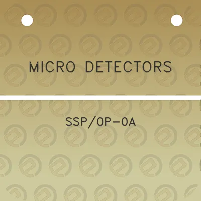 micro-detectors-ssp0p-0a