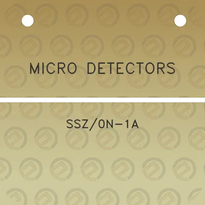 micro-detectors-ssz0n-1a