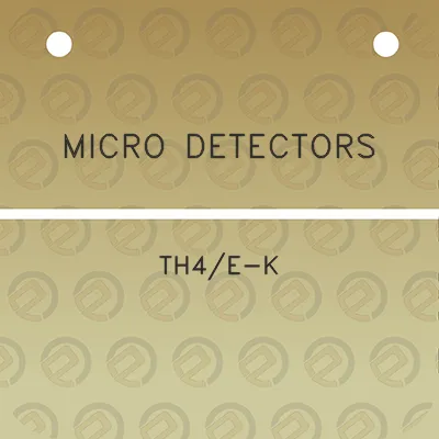 micro-detectors-th4e-k