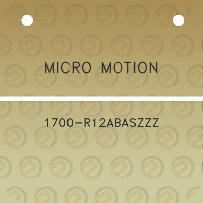 micro-motion-1700-r12abaszzz