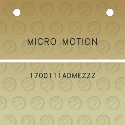 micro-motion-1700111admezzz