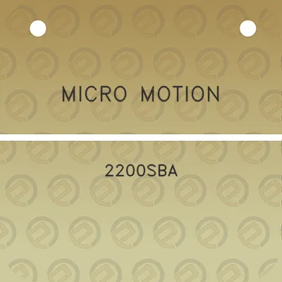 micro-motion-2200sba