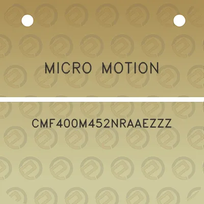 micro-motion-cmf400m452nraaezzz