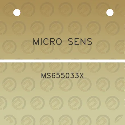 micro-sens-ms655033x