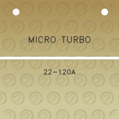 micro-turbo-22-120a